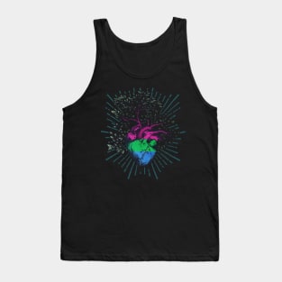 Polysexual Heart Tree of Life Tank Top